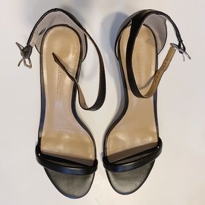 Banana Republic black bare kitten heels